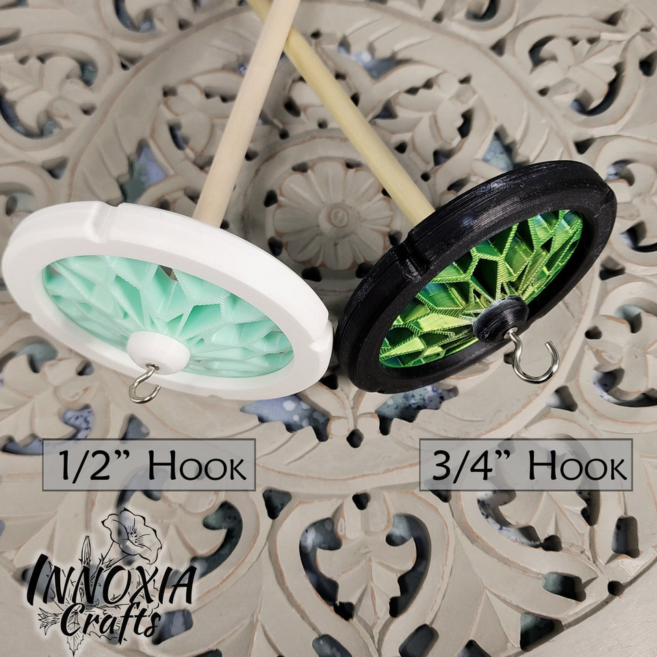 [In-Stock] White Trim JUMBO Drop Spindles