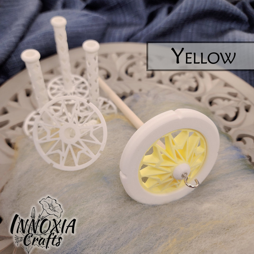 [In-Stock] White Trim Drop Spindle