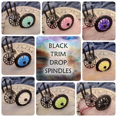 [In-Stock] Black Trim Drop Spindle