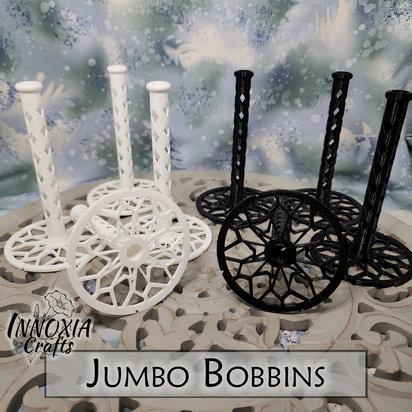 [In-Stock] Jumbo Bobbins - Black/White