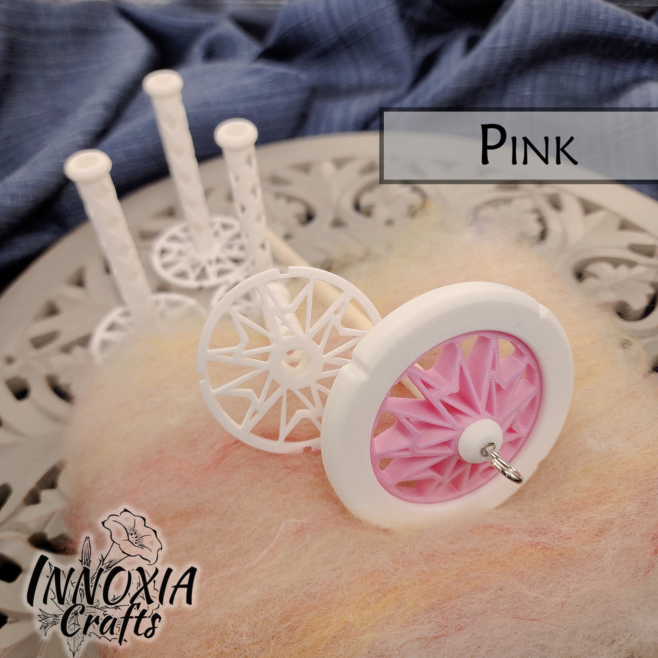 [In-Stock] White Trim Drop Spindle